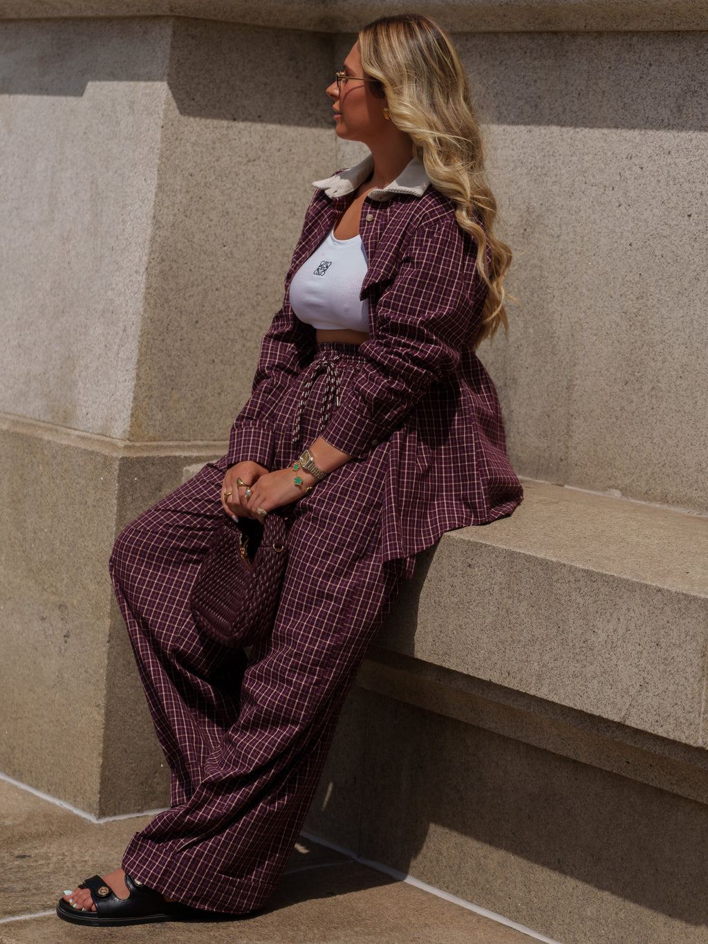 Lumina plaid shirt