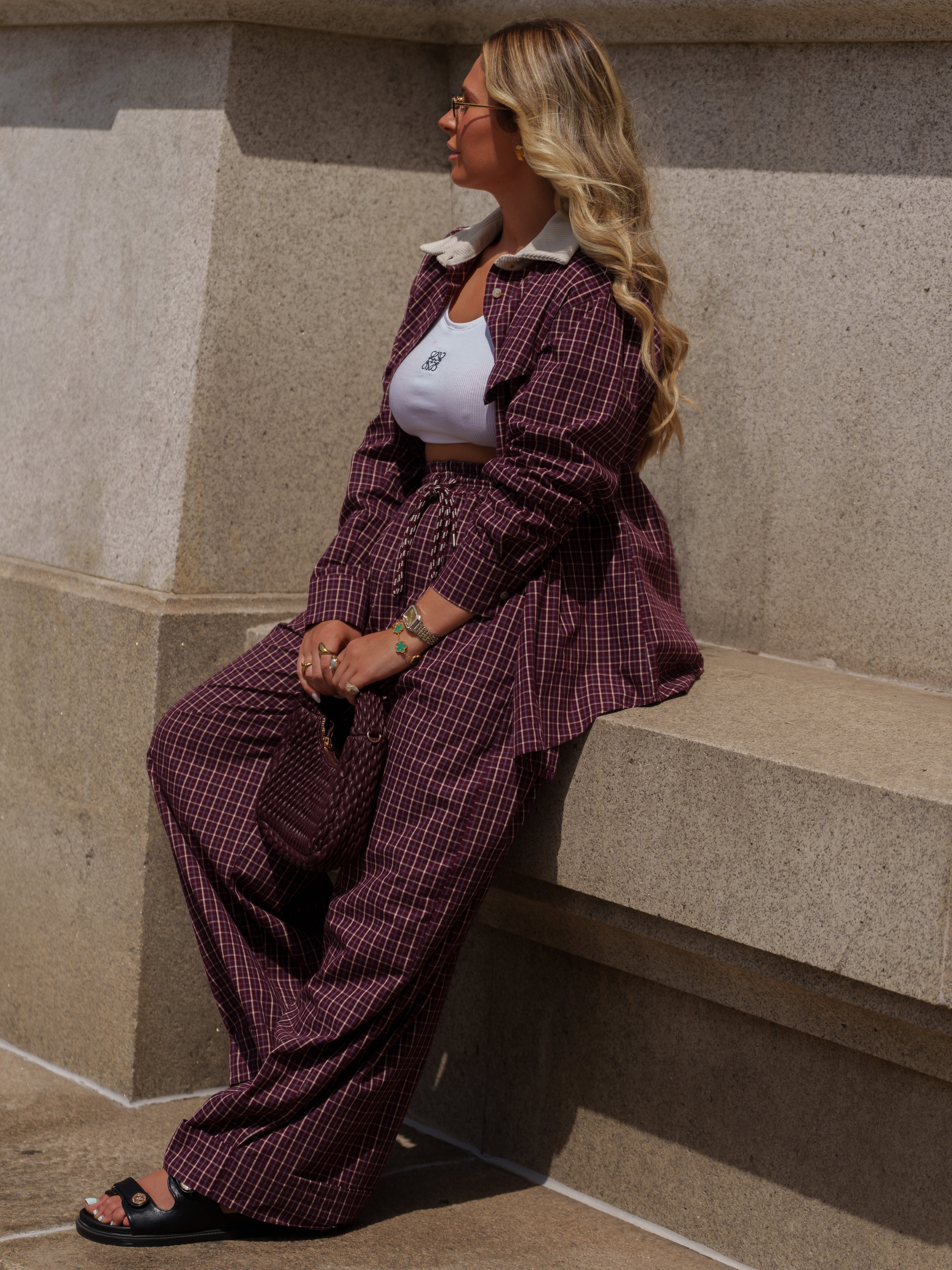 Lumina plaid shirt