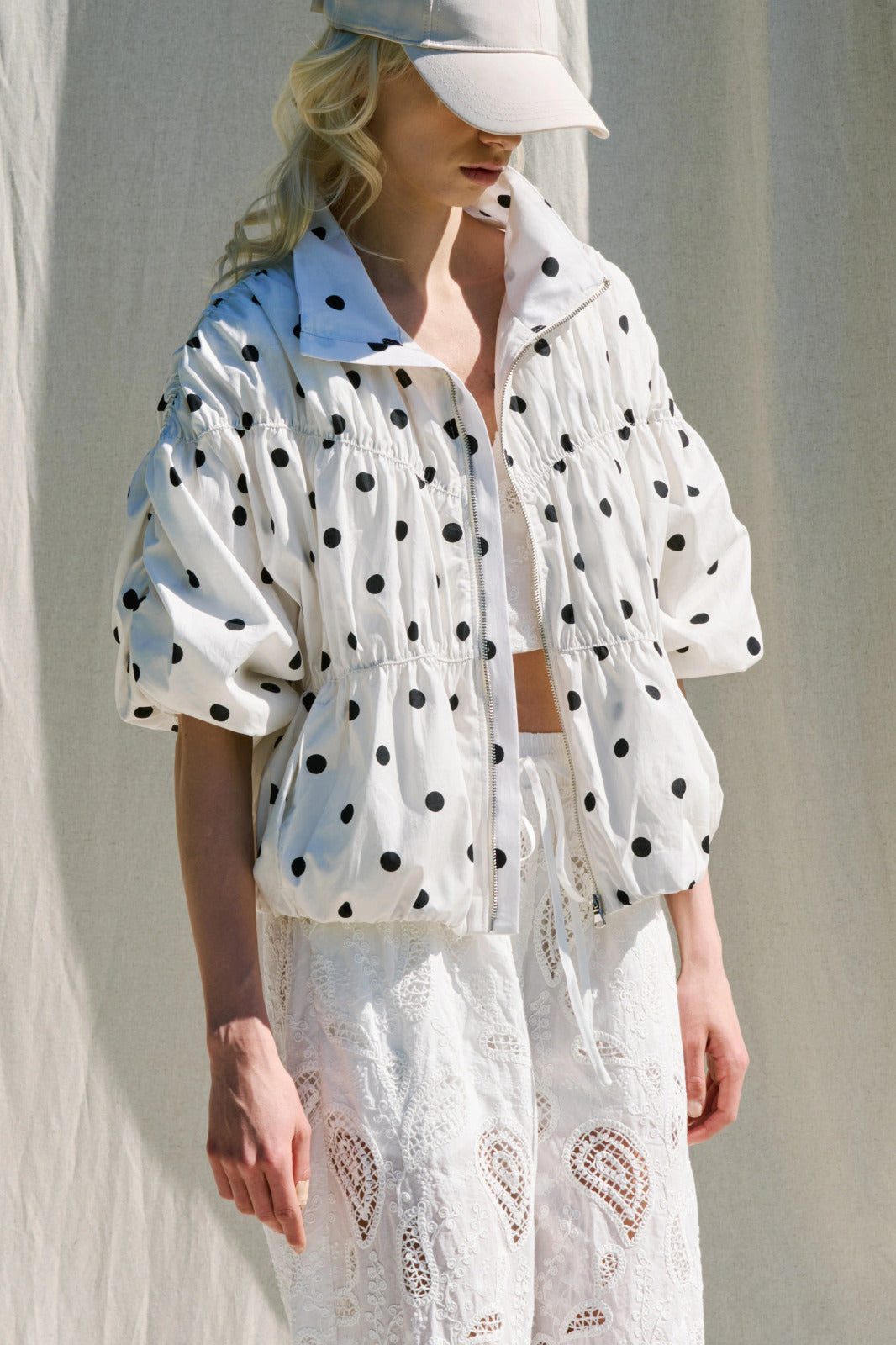 BOMBER POLKA DOT LUMINA