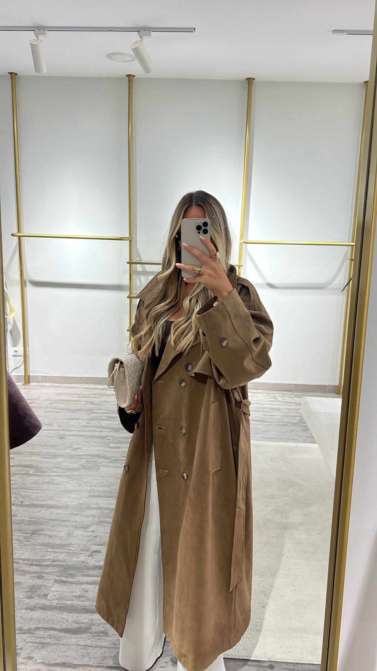 Gabardine en daim
