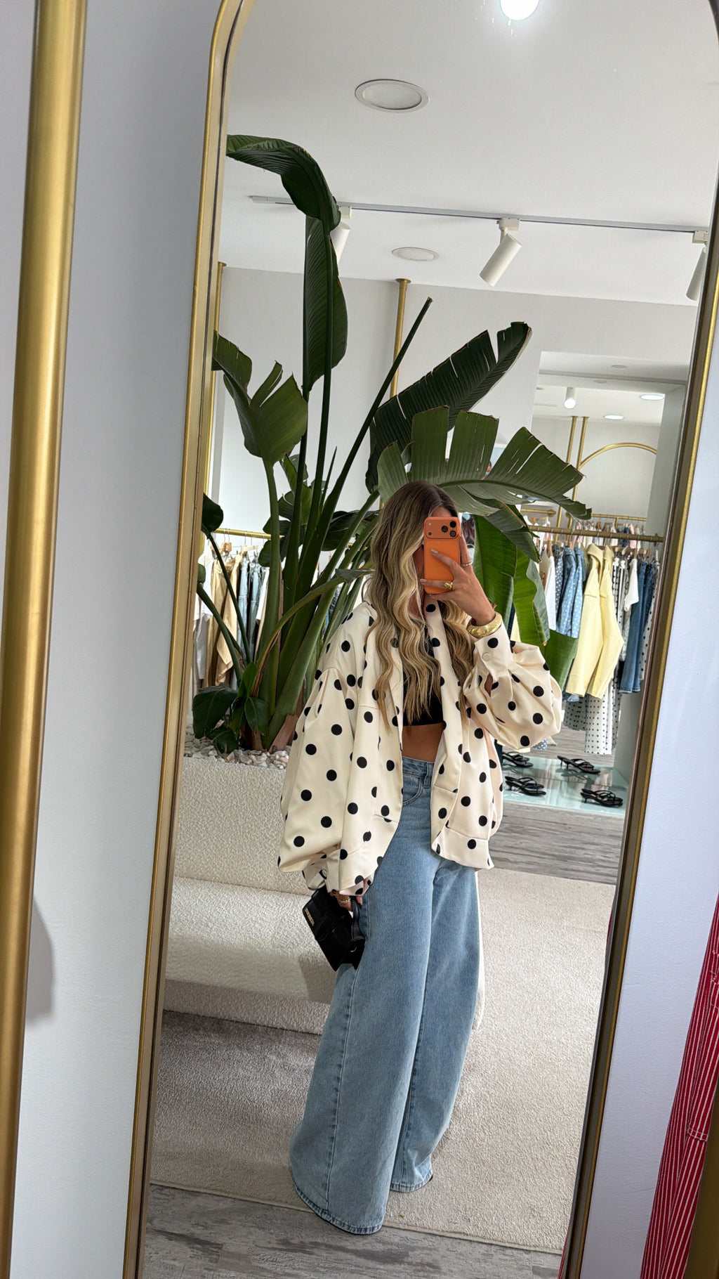 BOMBER POLKA DOT