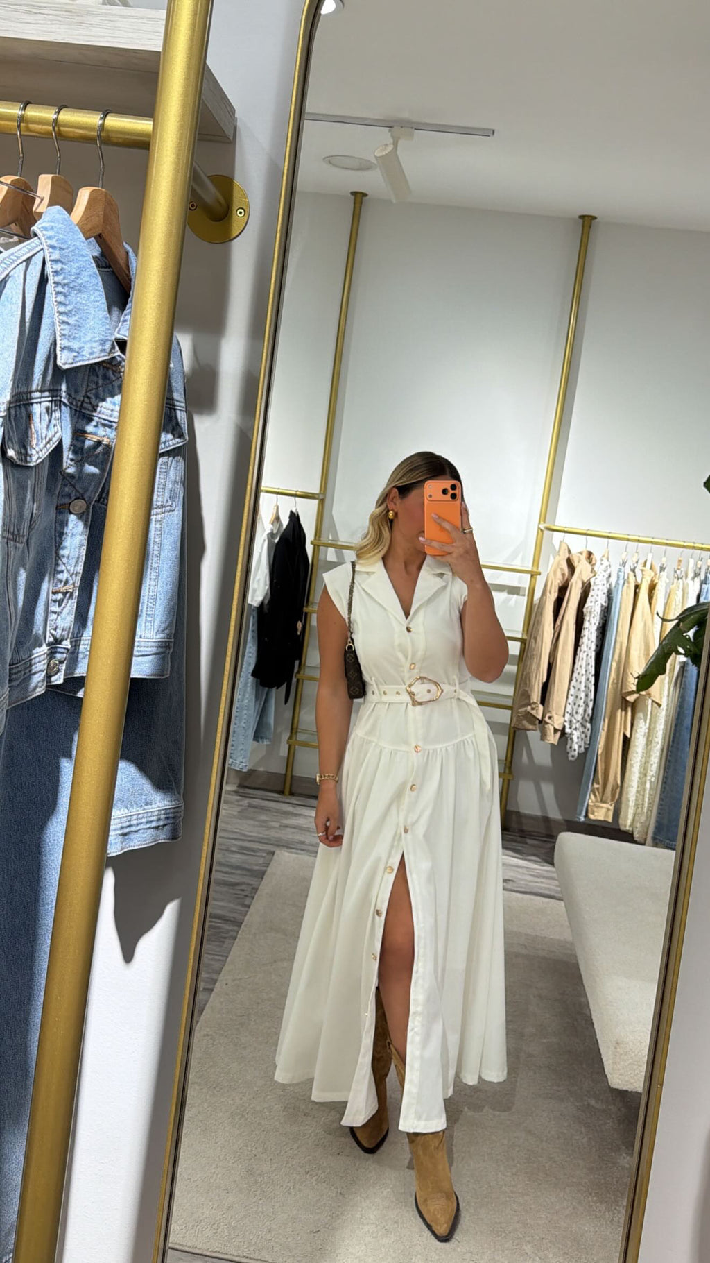 VESTIDO MANGA CABEADA
