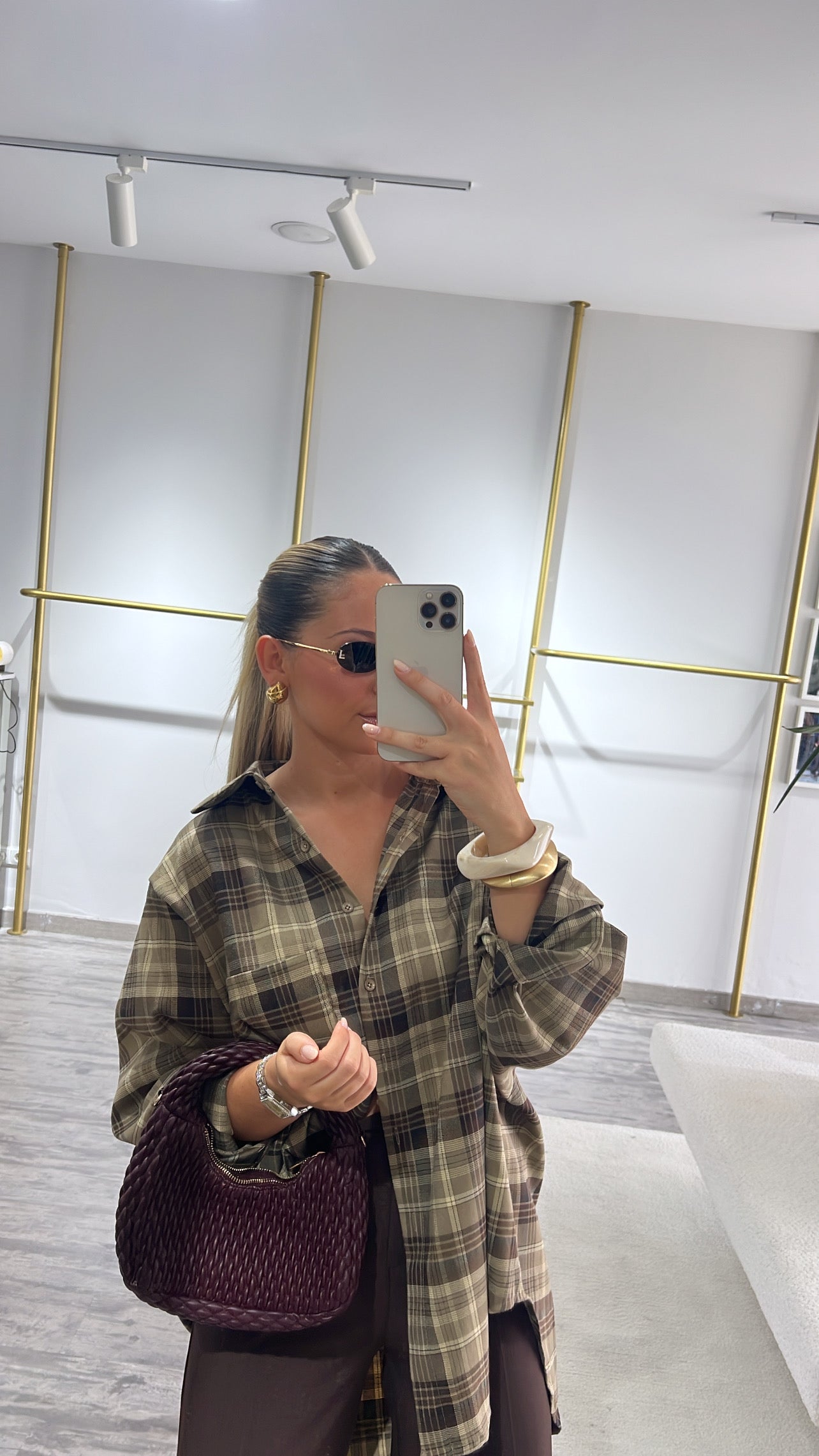 Plaid shirt