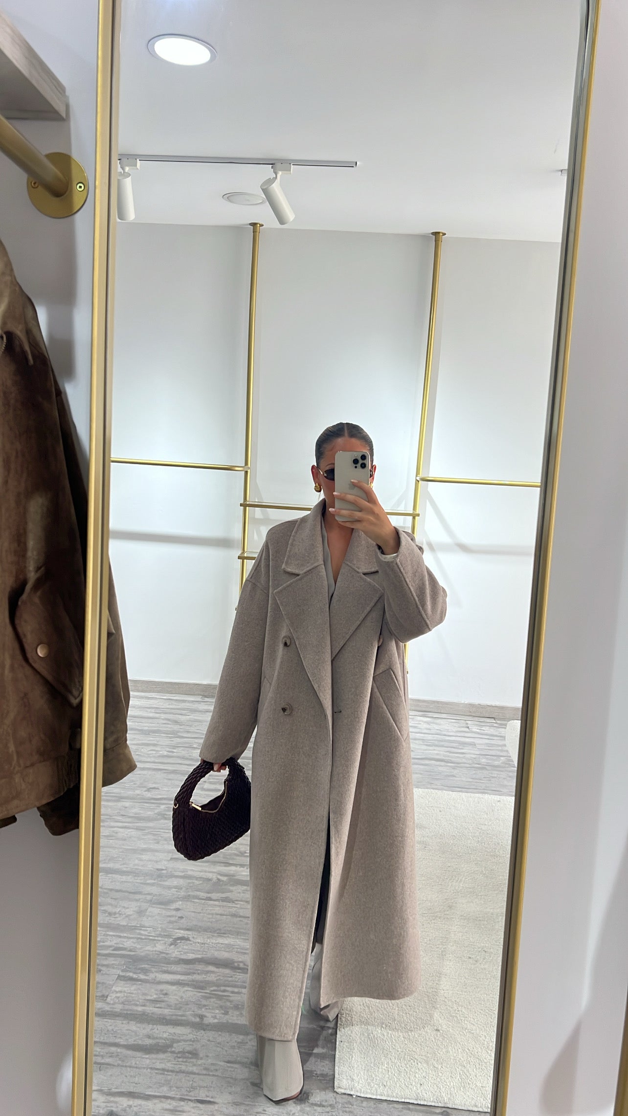 Manteau de ferme long