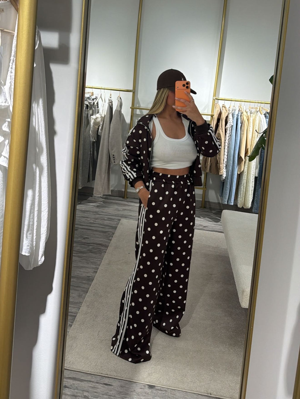 CONJUNTO POLKA DOT RISCAS