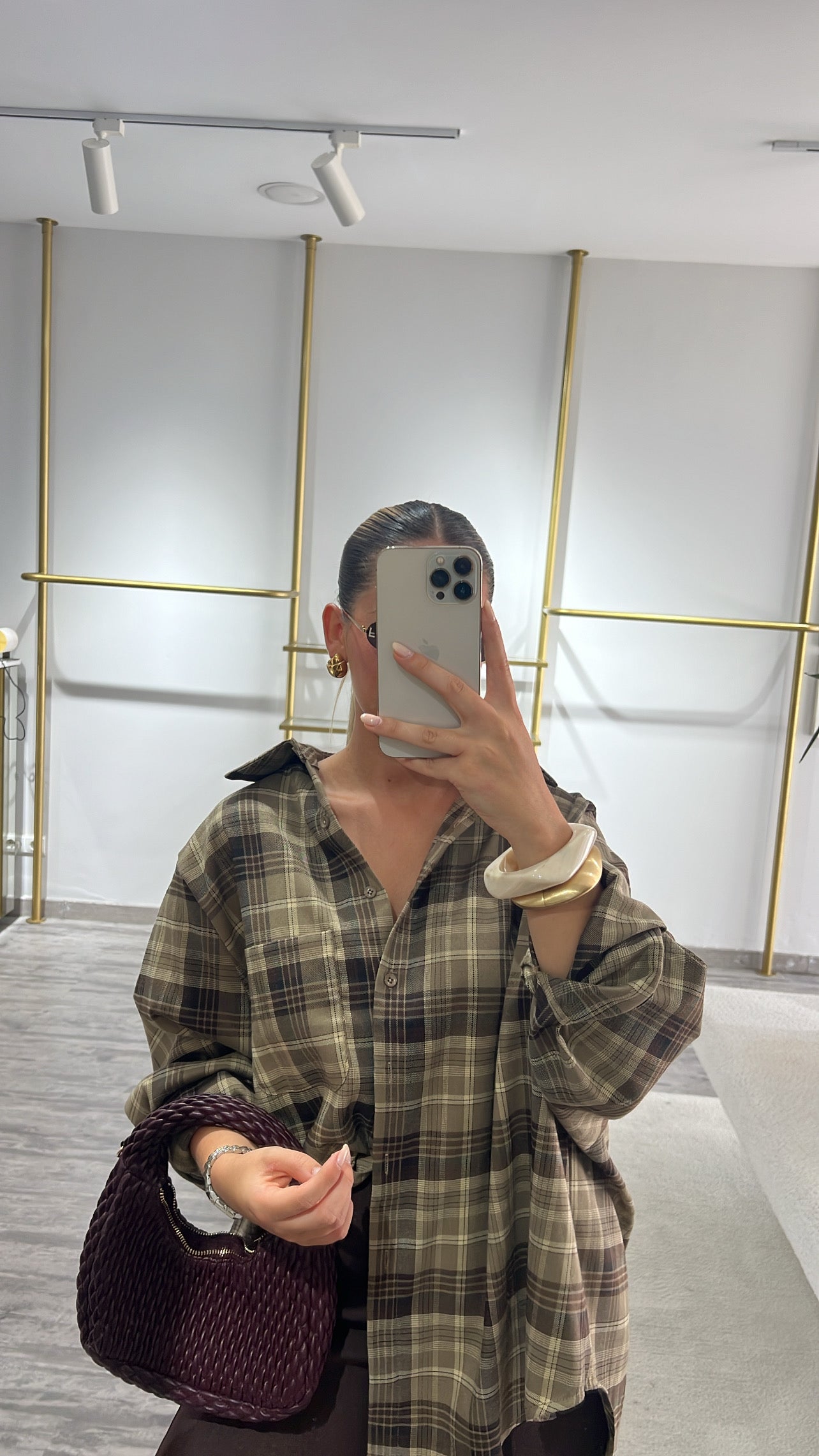 Plaid shirt