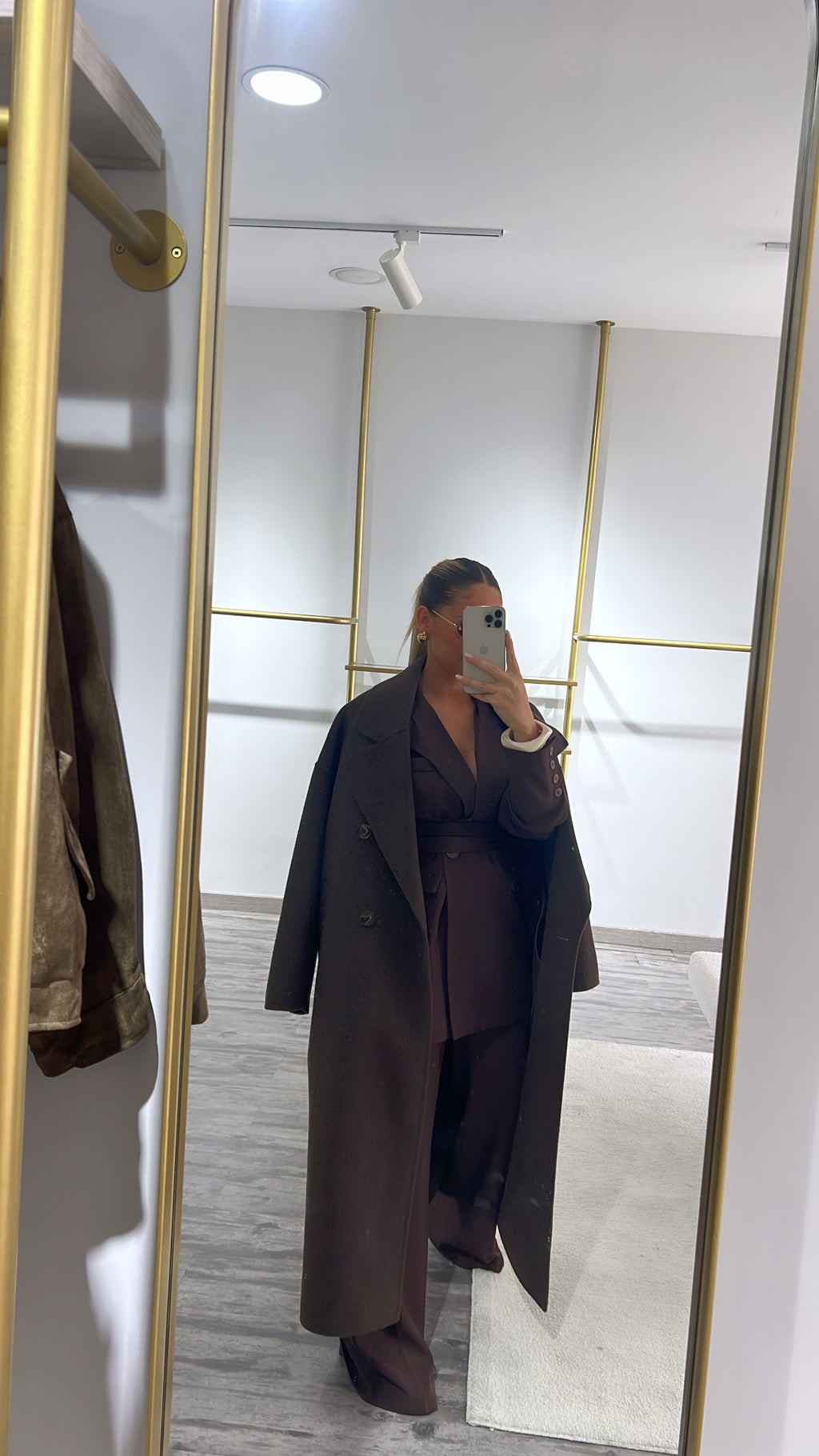 Manteau de ferme long