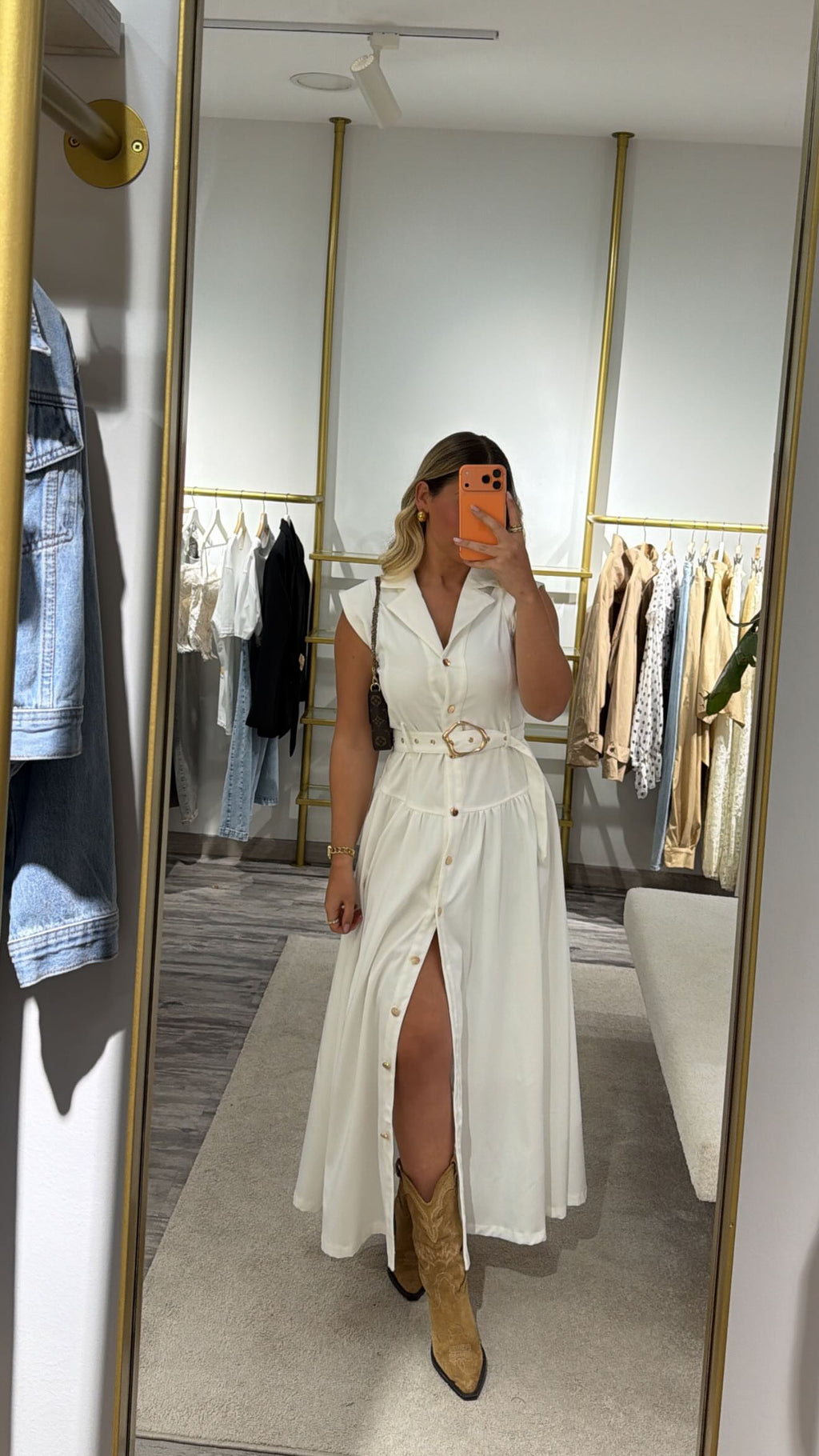 VESTIDO MANGA CABEADA