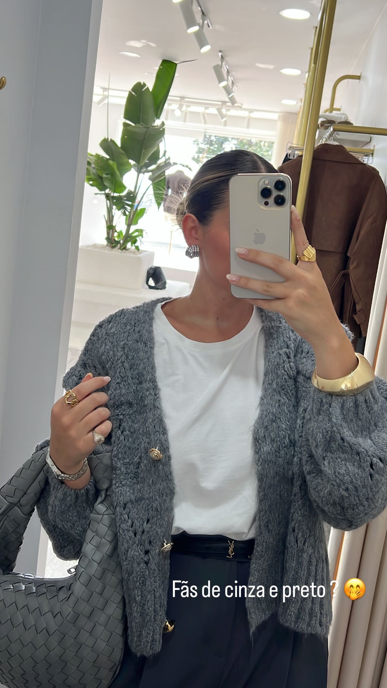 CARDIGAN MANTEIGA