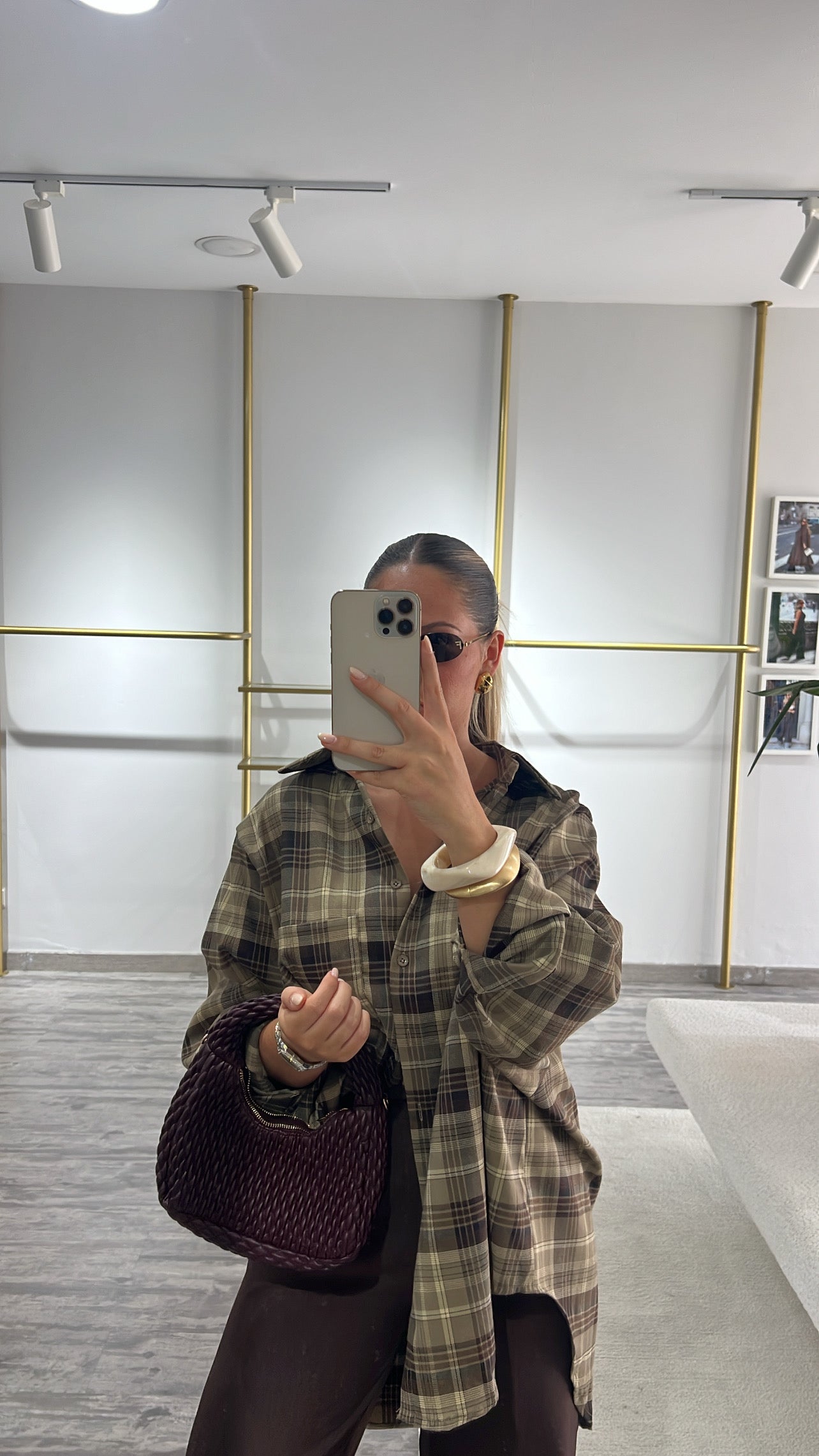 Plaid shirt