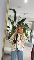 BOMBER POLKA DOT