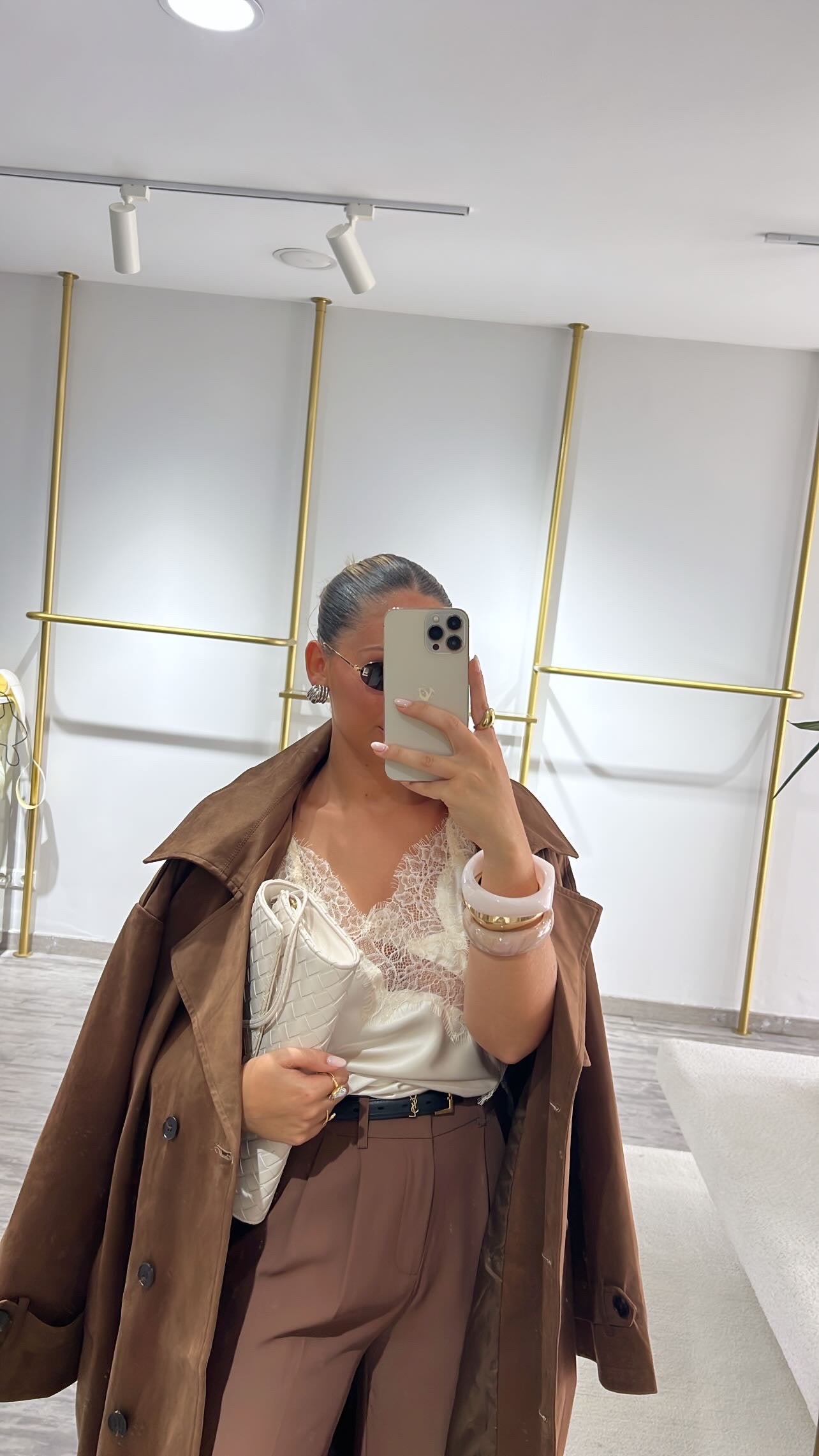 Gabardine en daim