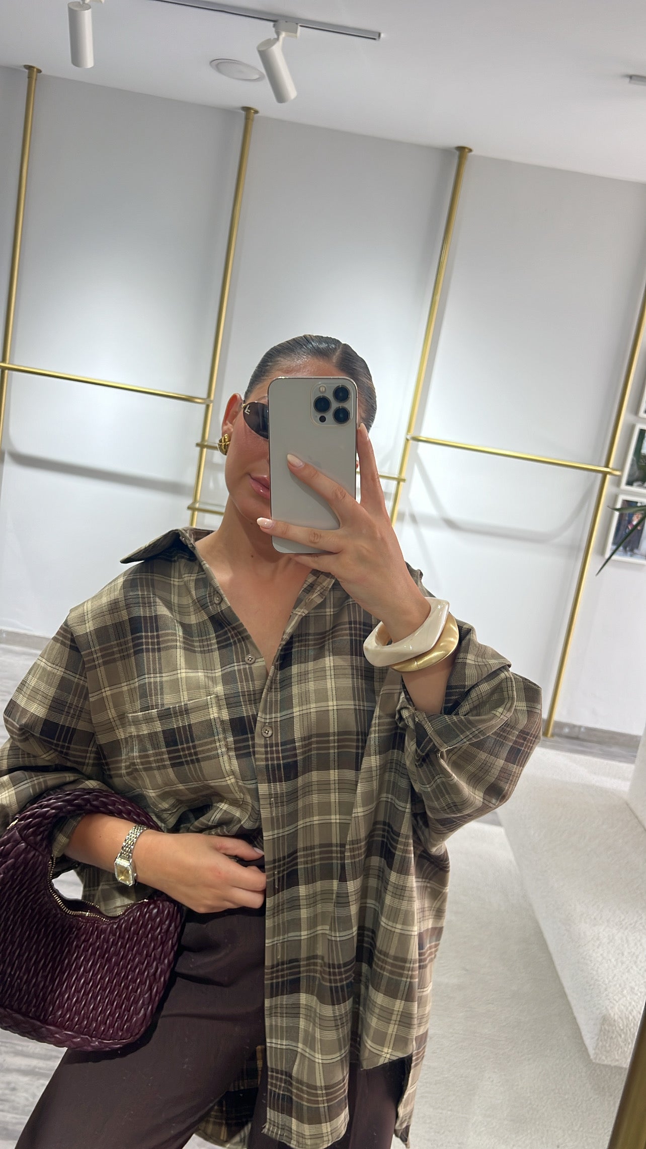 Plaid shirt