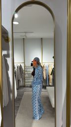 CONJUNTO POLKA DOT RISCAS