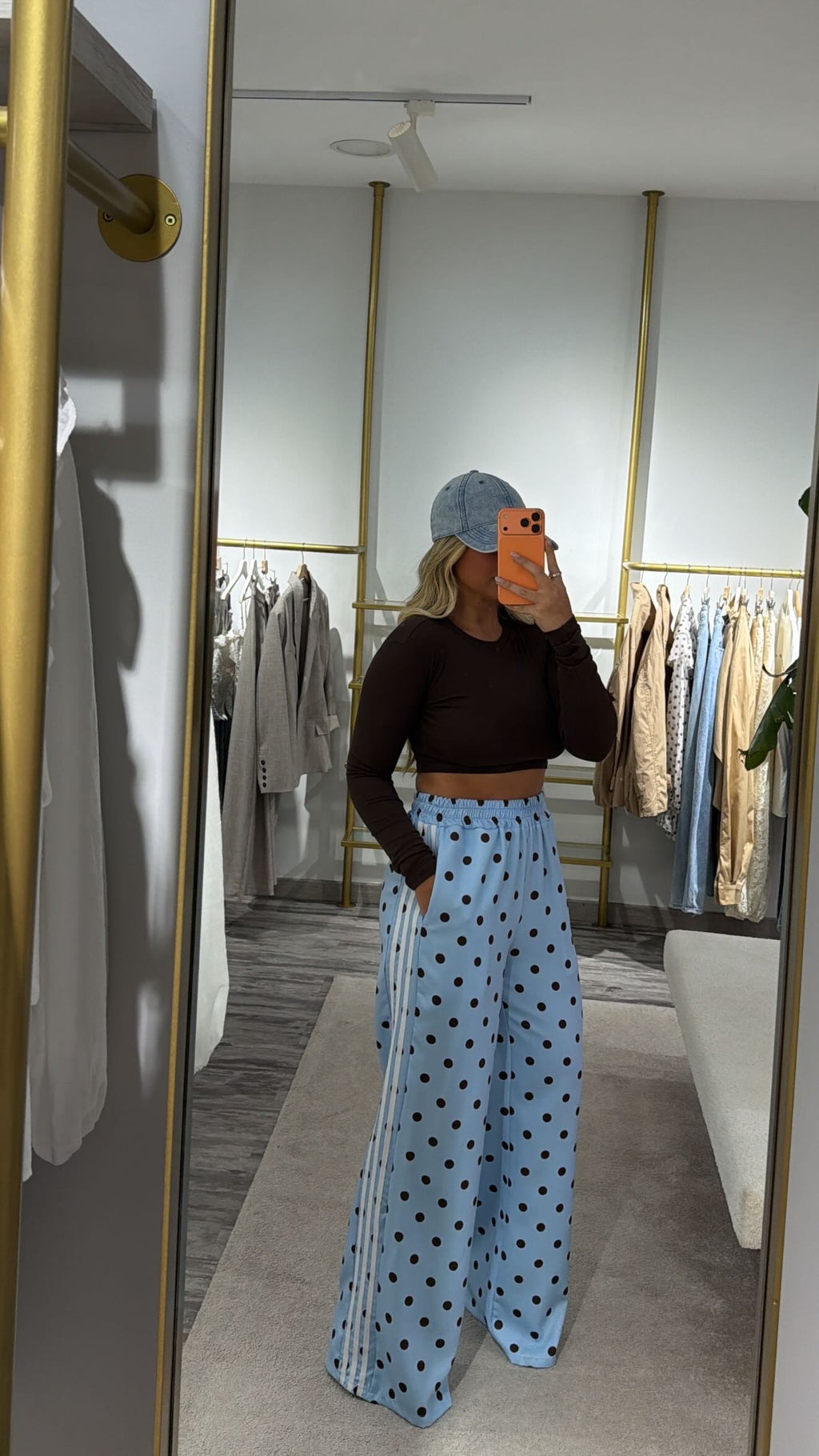 CONJUNTO POLKA DOT RISCAS