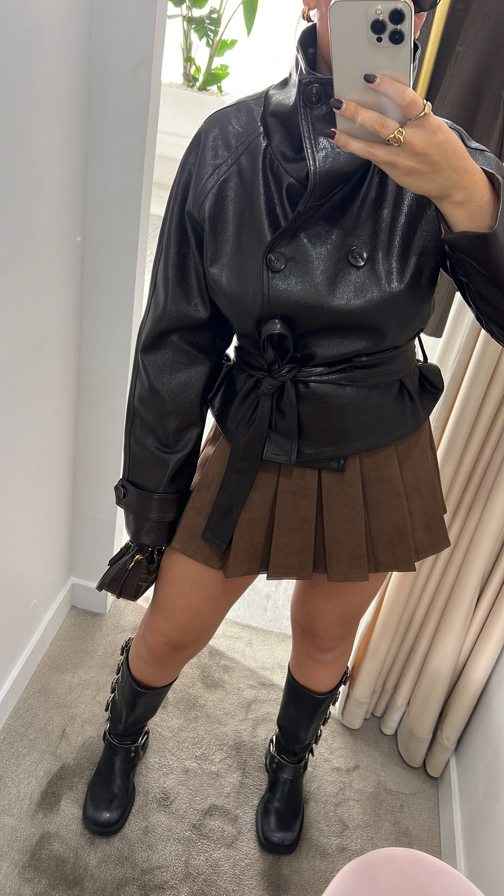 SAIA PLISSADA CAMURÇA