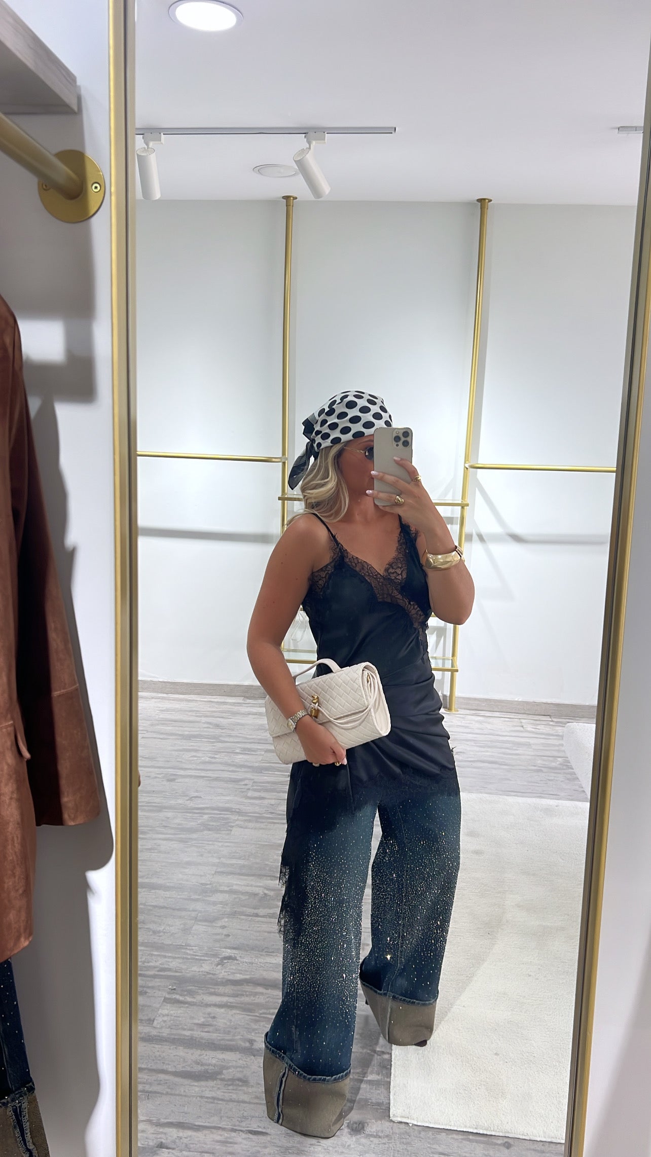 Jeans brilhantes