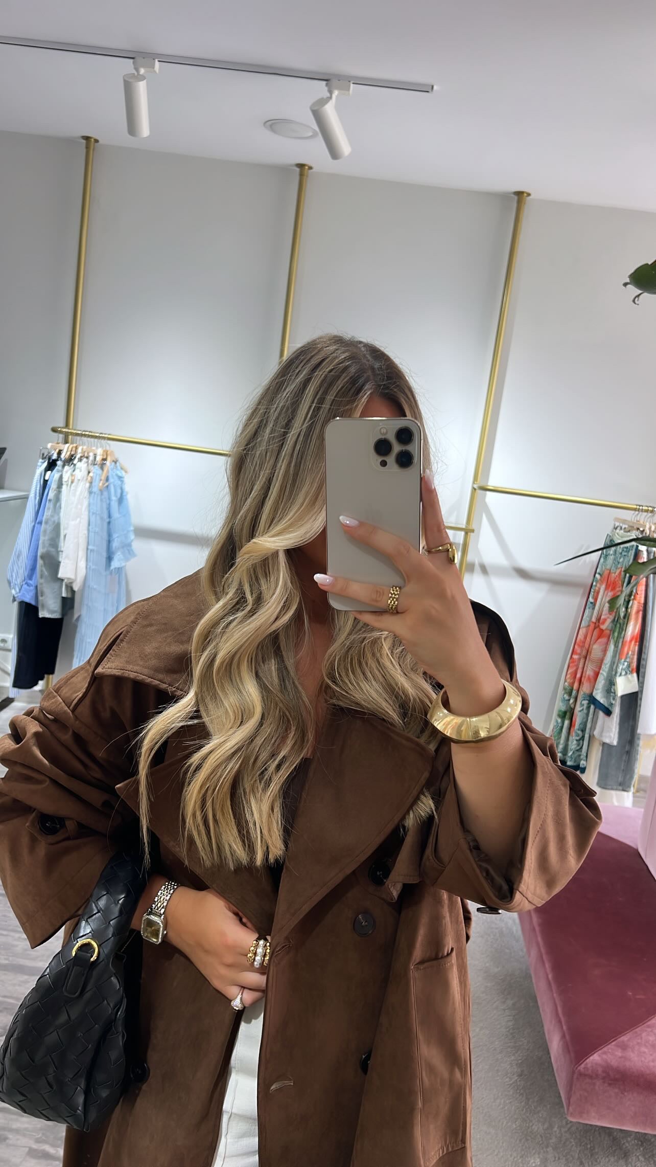 Gabardine en daim