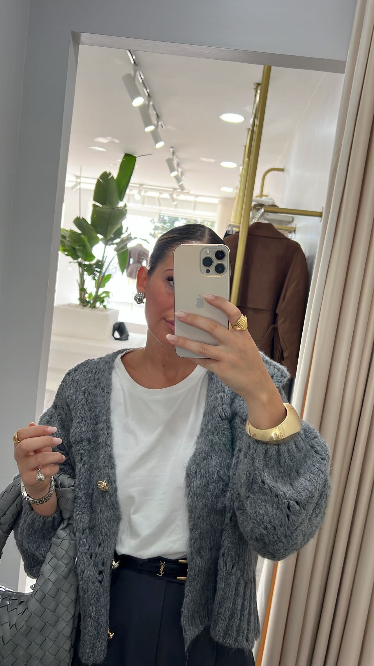 CARDIGAN MANTEIGA