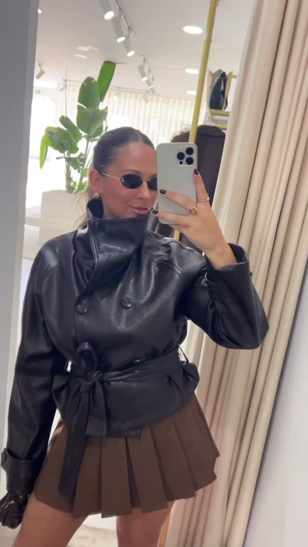 SAIA PLISSADA CAMURÇA